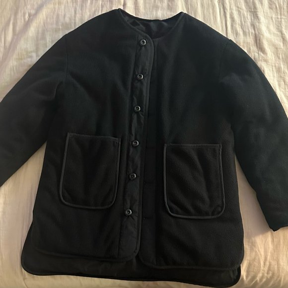 NWT Mijeong Park Reversible Padded Jacket in Black - Picture 3 of 7